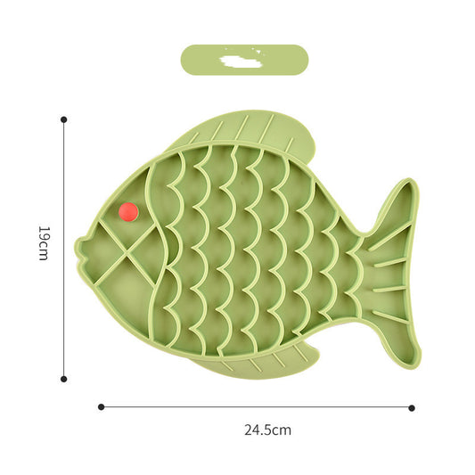 Silicone Slow-Eater Pet Bowl